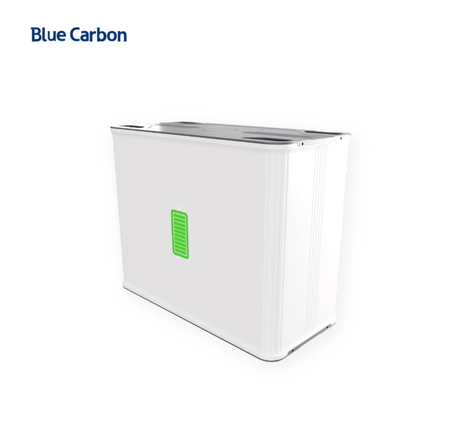 Blue Carbon Battery Aluminium Magnesium Alloy Deep Cycles 48V 100Ah LiFePO4 Batteries Can Be Used in Parallel factory